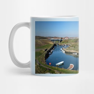 Seaton Sluice harbour Mug